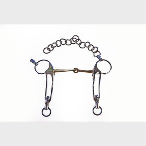 HESTAGALLERY EE-2 DELT STANGBITT I MESSING