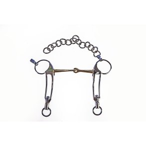 HESTAGALLERY EE-2 DELT STANGBITT I MESSING