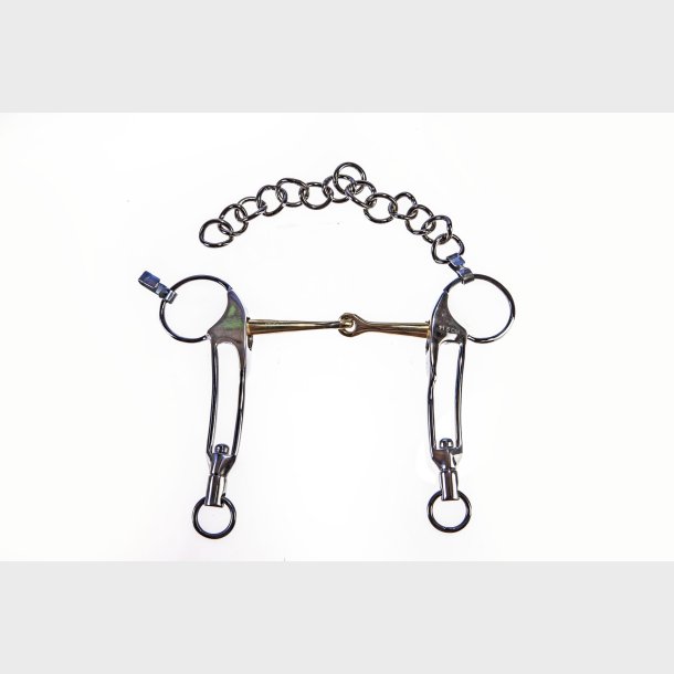 HESTAGALLERY EE-2 DELT STANGBITT I MESSING