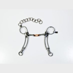 VALS STANGBITT ICELAND STRAIGHT MED KOBBER I MITTEN