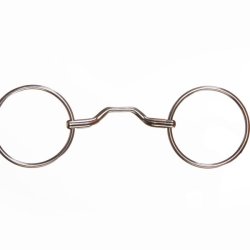 VALS BITT MED TUNGEFRIHET I RUSTFRITT ST�L-STORE RINGER