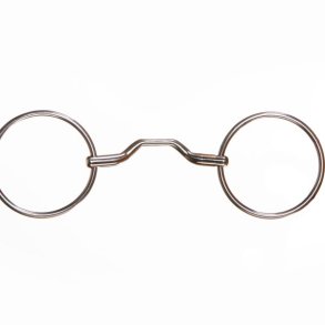 VALS BITT MED TUNGEFRIHET I RUSTFRITT ST�L-STORE RINGER